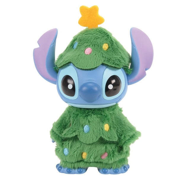 Figura navideña de Stitch como árbol de Navidad