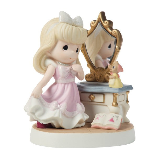 Figura de Cenicienta y Suzy «Llevas una princesa dentro»