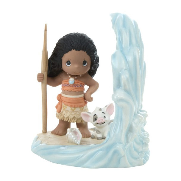 Figura de Moana y Pua de Precious Moments