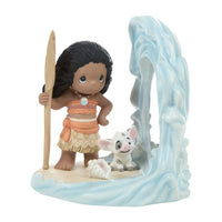 Figura de Moana y Pua de Precious Moments