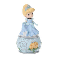 Caja para tesoros de Cinderella «Que tus sueños se hagan realidad»