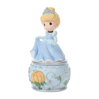 Caja para tesoros de Cinderella «Que tus sueños se hagan realidad»