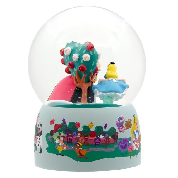 Esfera de agua Alice in Wonderland 75.º aniversario