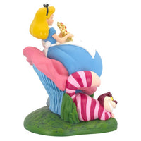 Figura de Alice y Cheshire Cat – Alice in Wonderland