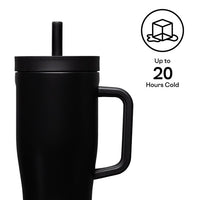 Vaso de acero inoxidable de Mickey Mouse con bombilla, 590 ml