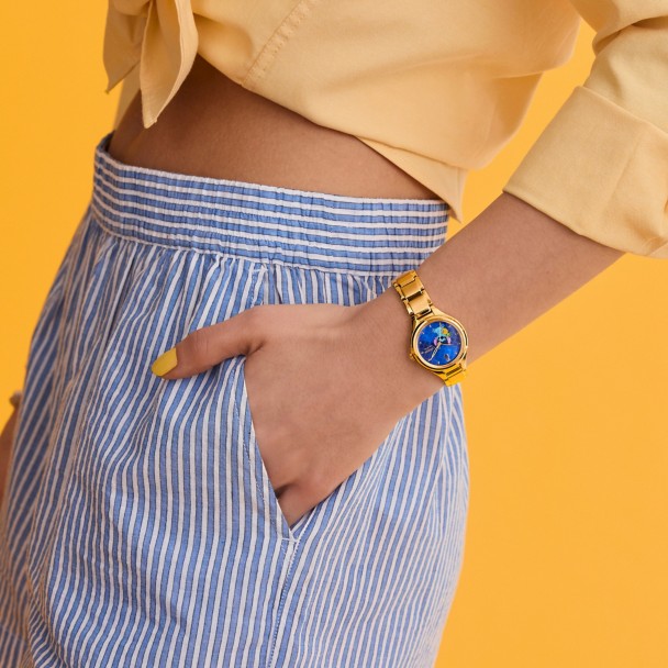 Reloj de Stitch con diseño de piña