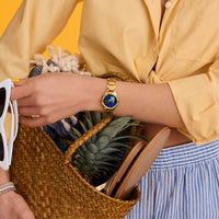 Reloj de Stitch con diseño de piña