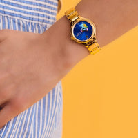 Reloj de Stitch con diseño de piña