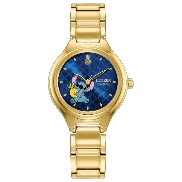 Reloj de Stitch con diseño de piña