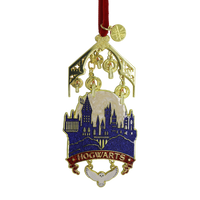 Adorno metálico navideño Hogwarts