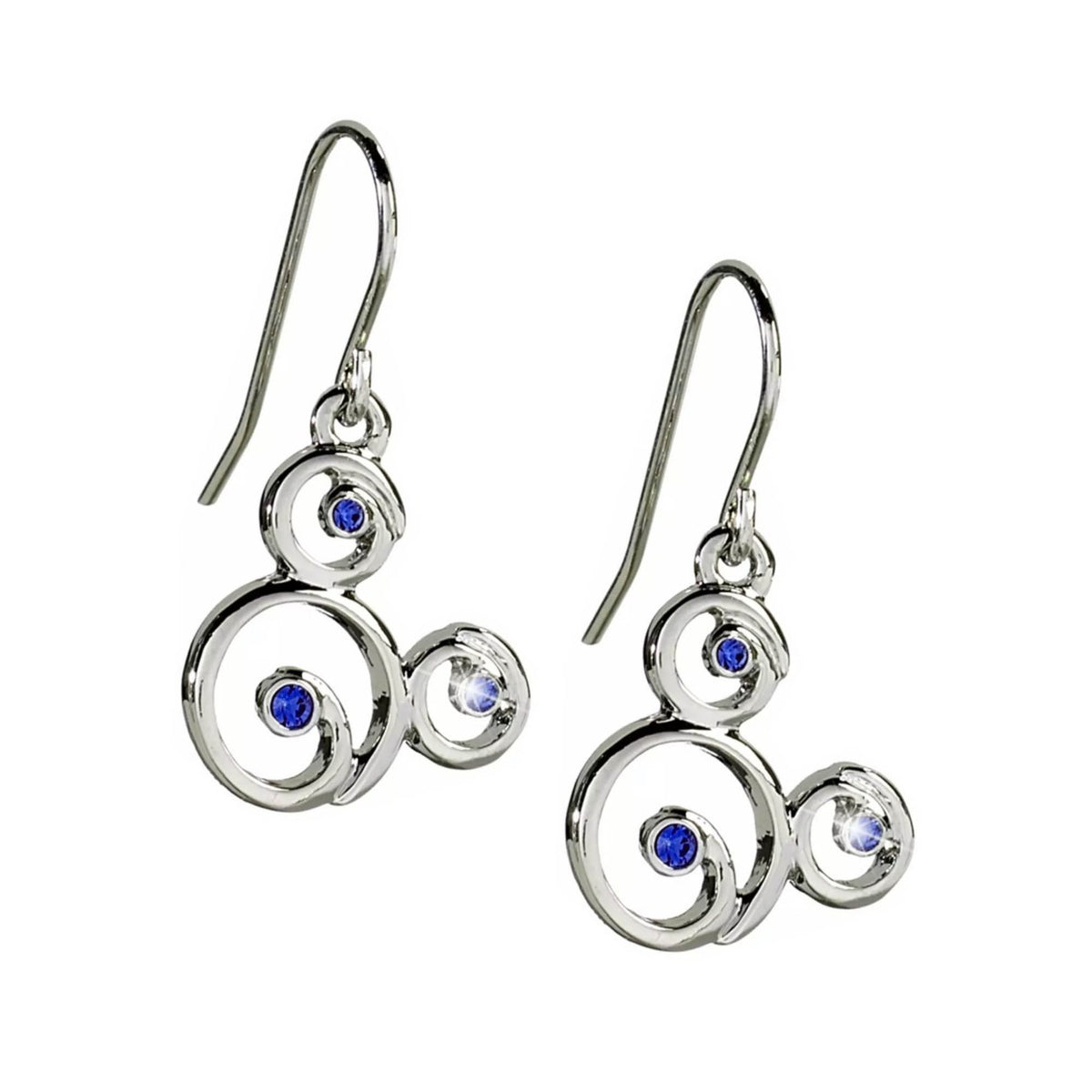 Aros de filigrana con ícono de Mickey Mouse