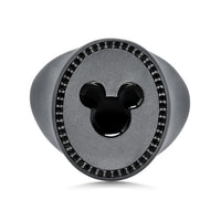 Anillo sello de Mickey Mouse para hombre