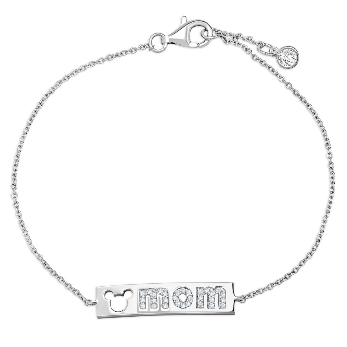 Pulsera tipo barra Mickey Mouse “Mom”