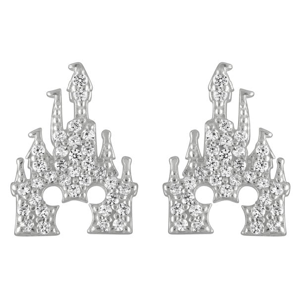 Aros del Castillo de Fantasyland de Mickey Mouse - Plateados