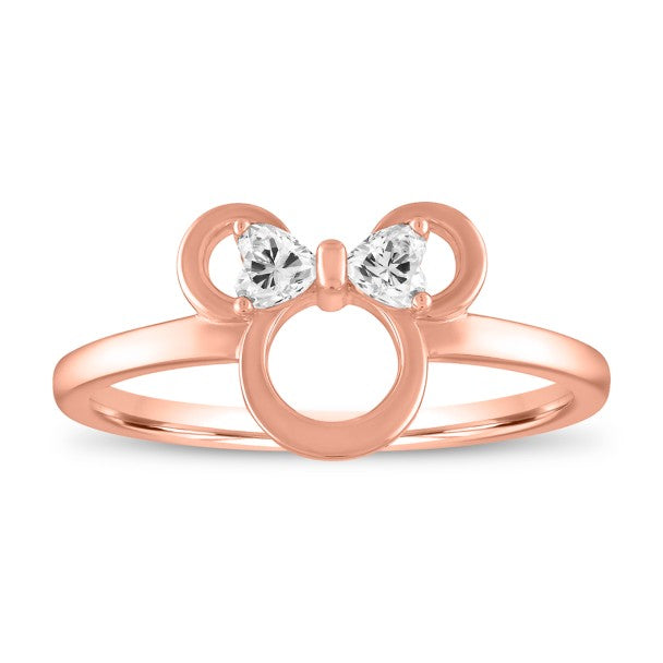 Anillo con ícono de Minnie Mouse