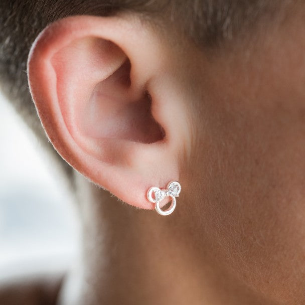 Aros con ícono de Minnie Mouse de Rebecca Hook