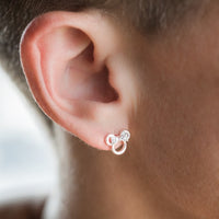 Aros con ícono de Minnie Mouse de Rebecca Hook