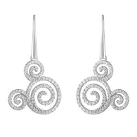 Aros en espiral con ícono de Mickey Mouse