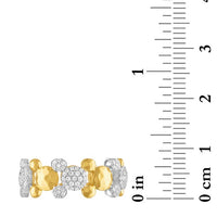 Anillo bicolor con ícono de Mickey Mouse