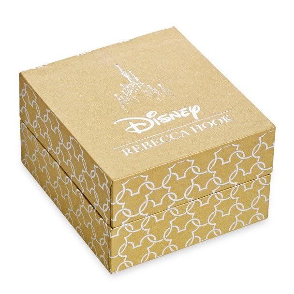 Collar plateado con ícono de Mickey Mouse, personalizable
