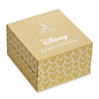 Collar plateado con ícono de Mickey Mouse, personalizable