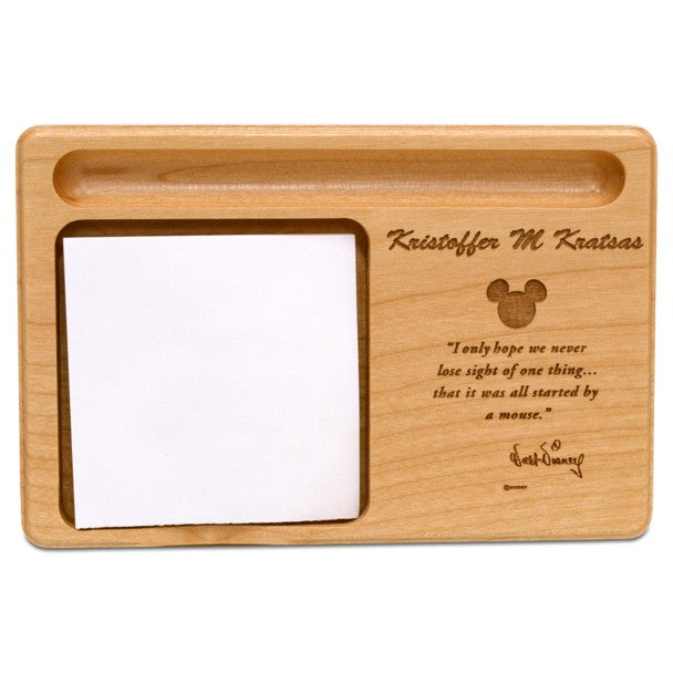 Portanotas personalizable de Mickey Mouse