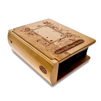Álbum de fotos de madera Walt Disney World personalizable