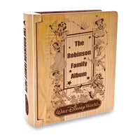 Álbum de fotos de madera Walt Disney World personalizable