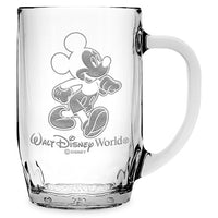 Tazón de vidrio grande personalizable de Mickey Mouse