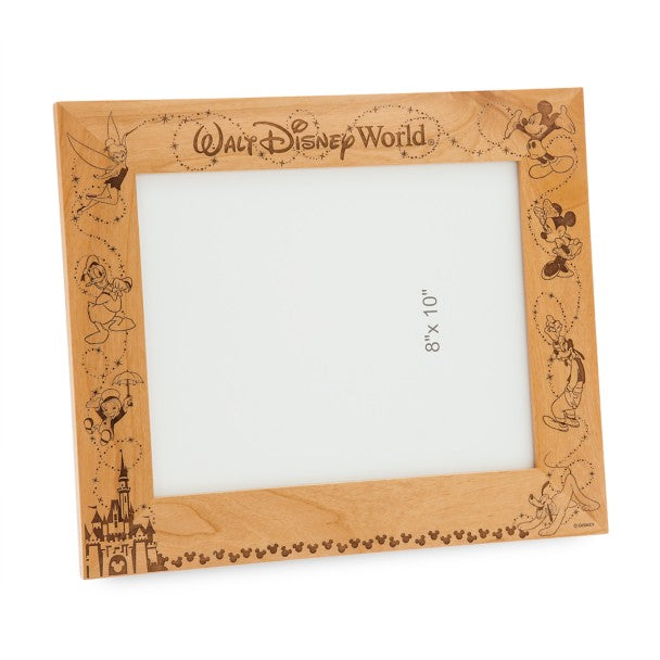 Marco de madera Walt Disney World 20,3 × 25,4 cm
