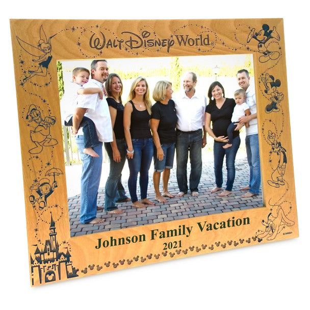 Marco de madera Walt Disney World 20,3 × 25,4 cm
