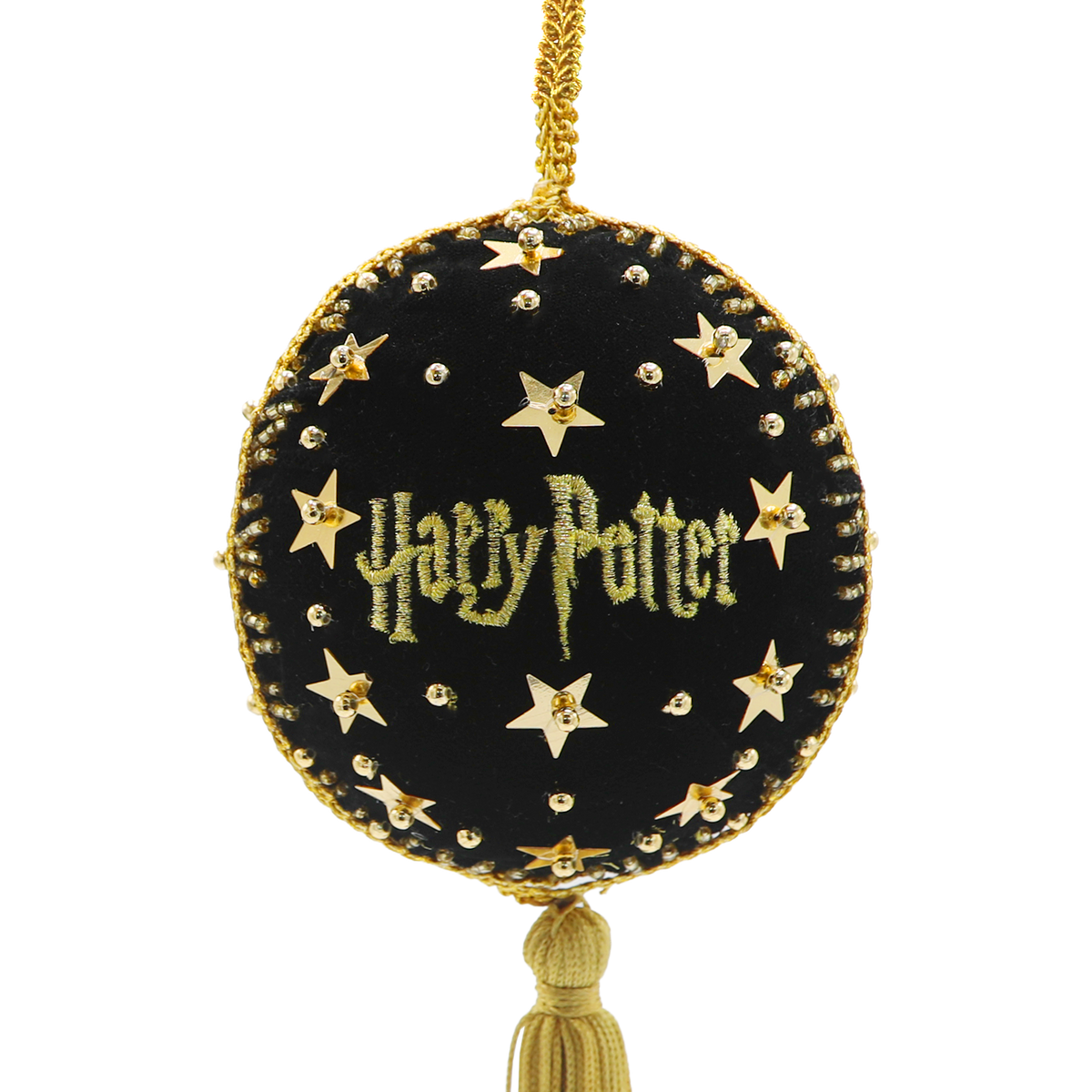Adorno navideño de terciopelo Hogwarts