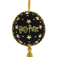 Adorno navideño de terciopelo Hogwarts