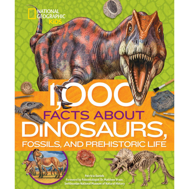 1.000 datos sobre dinosaurios, fósiles y vida prehistórica