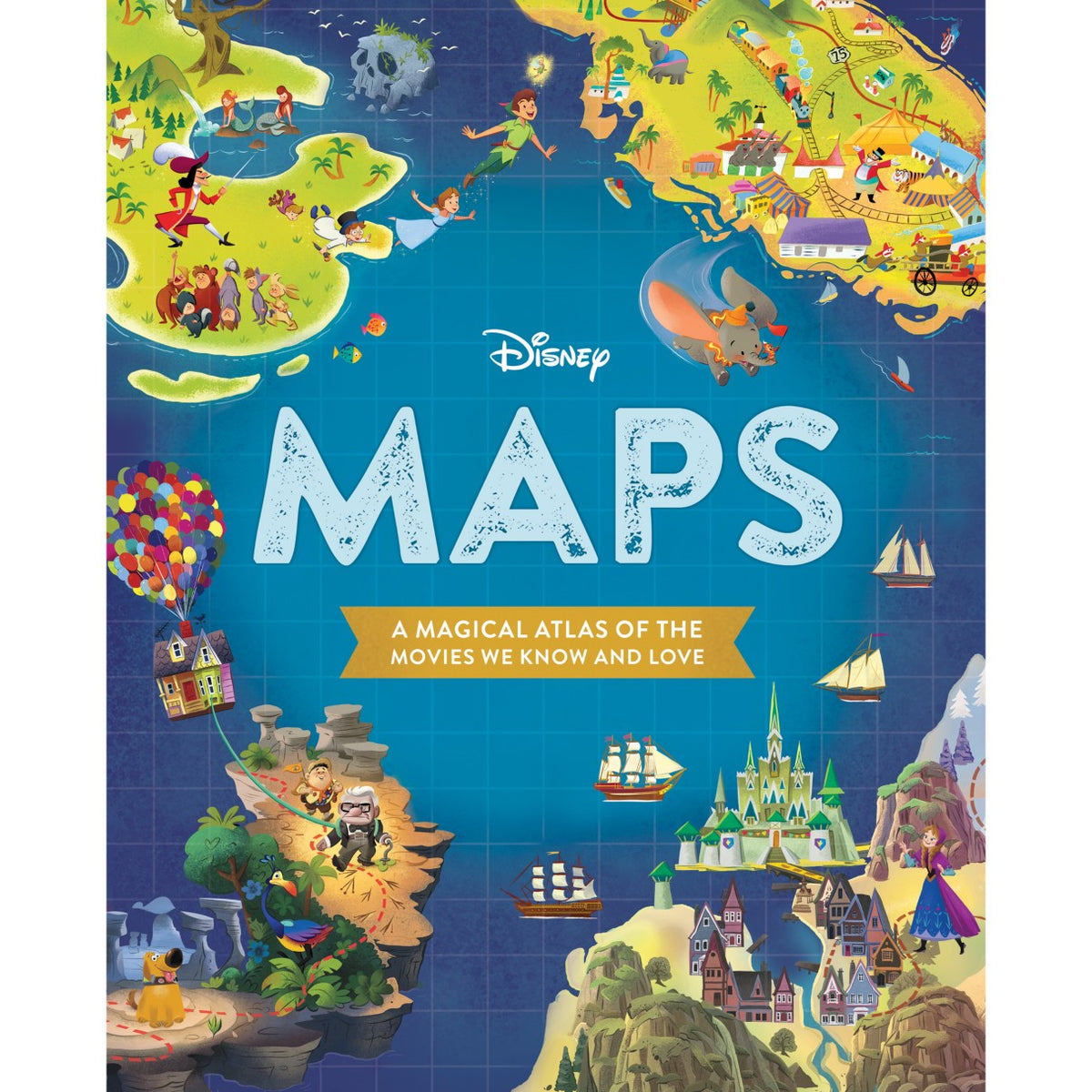 Disney Maps: Atlas mágico de las películas de Disney