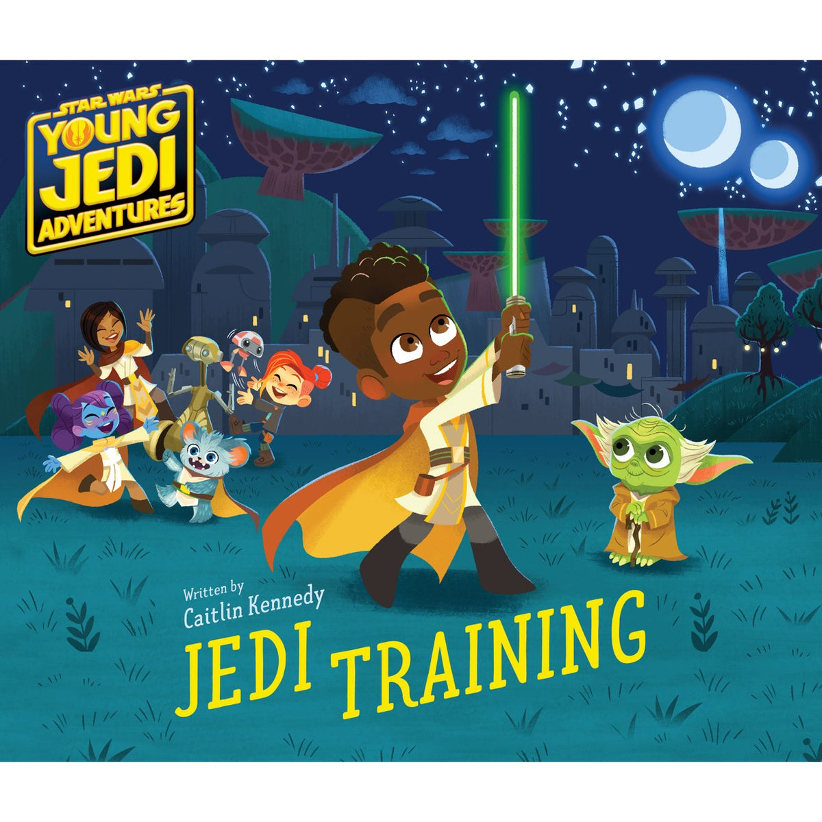 Libro de entrenamiento Jedi de Star Wars: Young Jedi Adventures