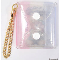 Estuche transparente con glitter Mofusand SS