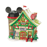 Edificio iluminado Mickey's Ski and Skate