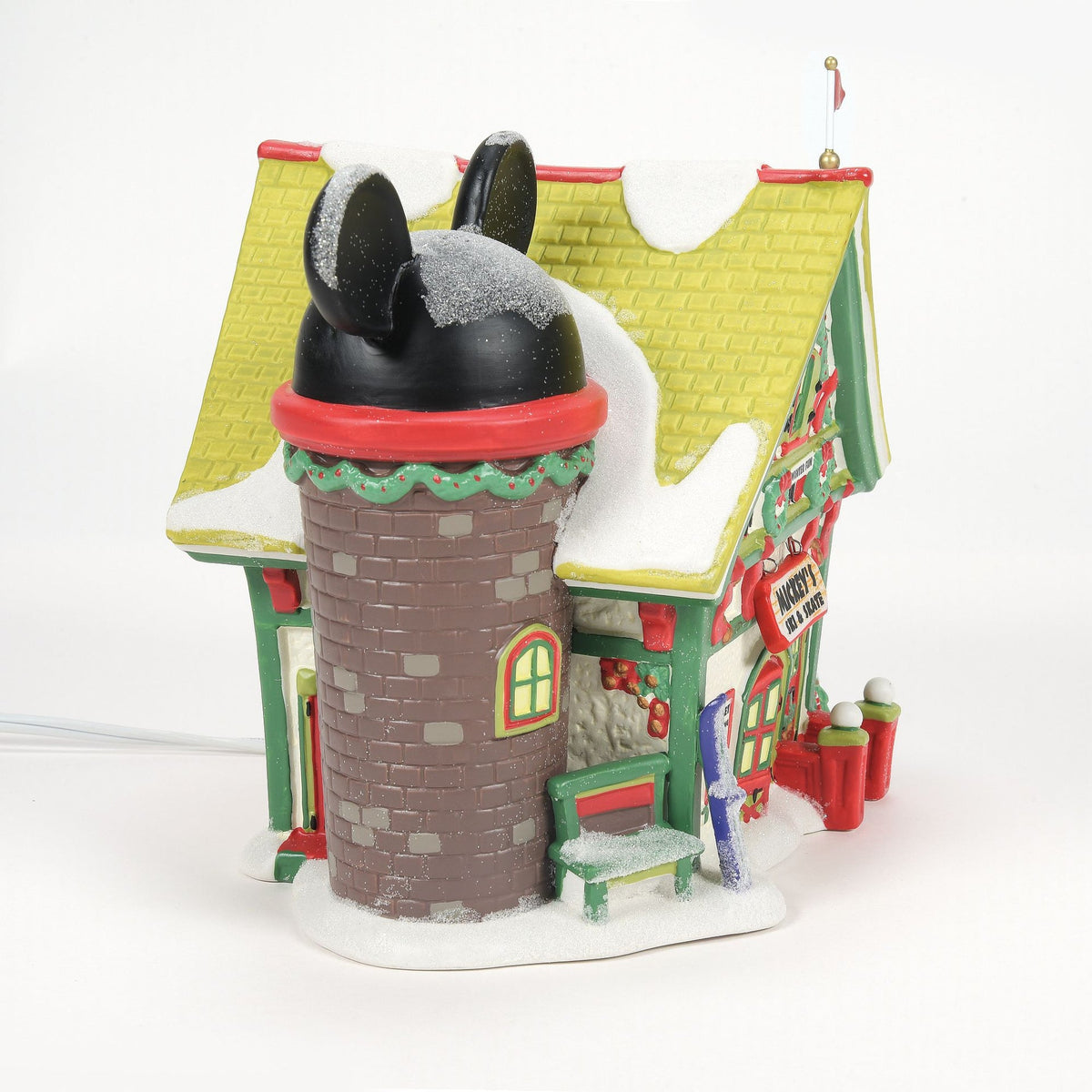 Edificio iluminado Mickey's Ski and Skate