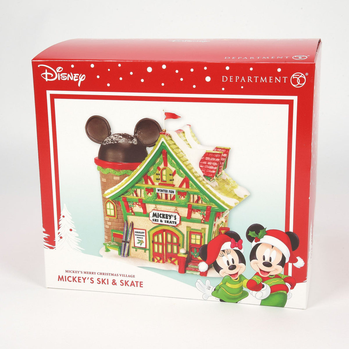 Edificio iluminado Mickey's Ski and Skate