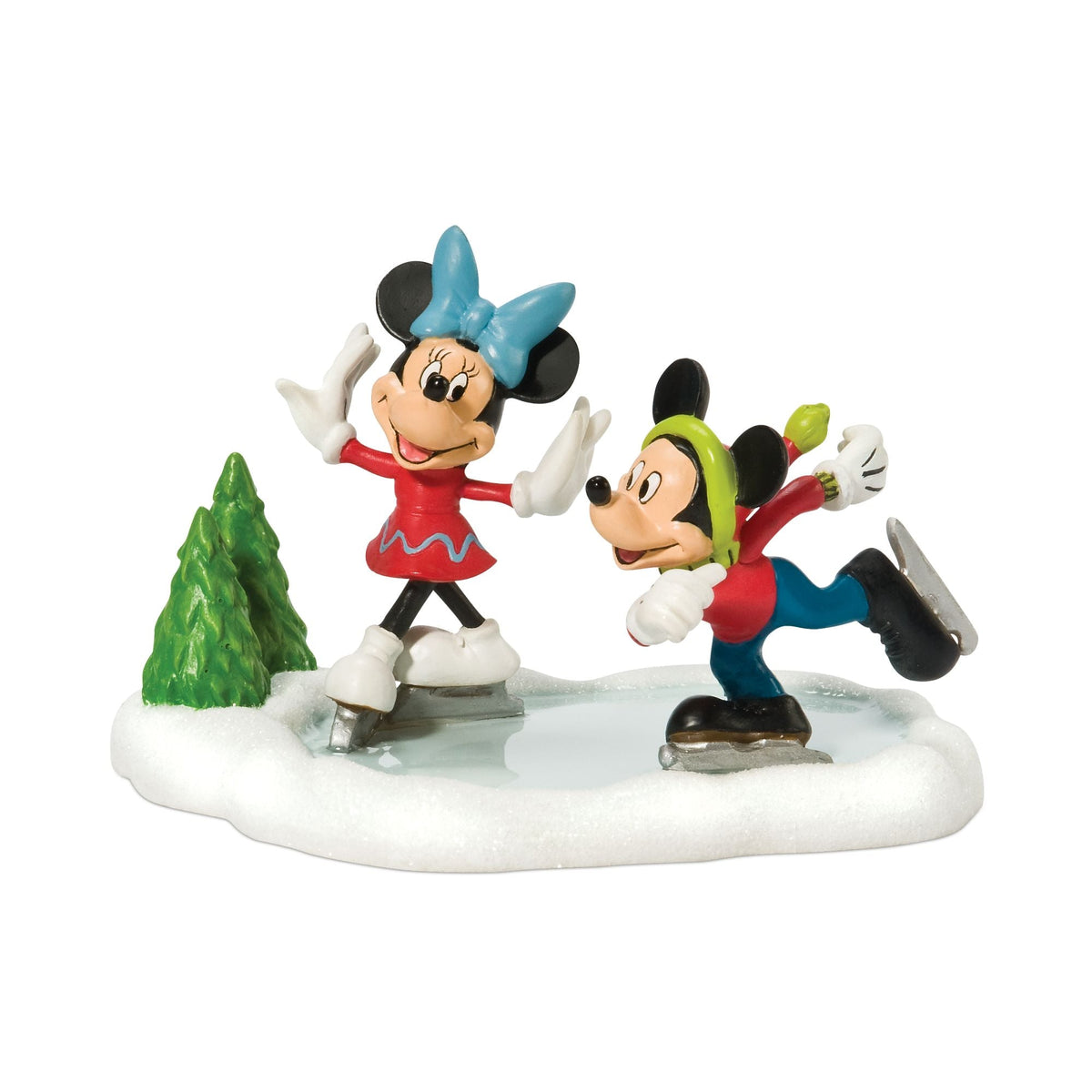 Disney Village: Mickey y Minnie patinando