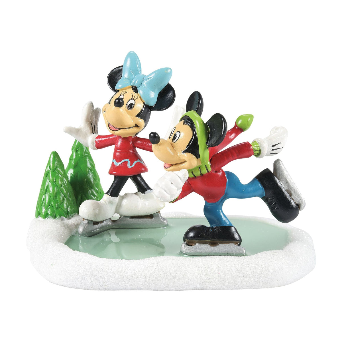 Disney Village: Mickey y Minnie patinando