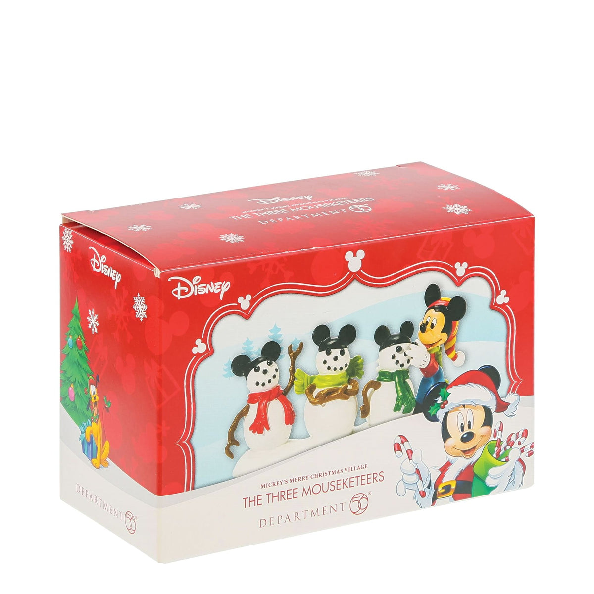 Figura Disney: Los tres muñecos de nieve de Mickey