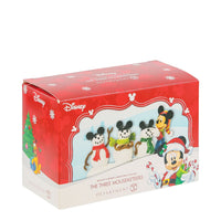 Figura Disney: Los tres muñecos de nieve de Mickey