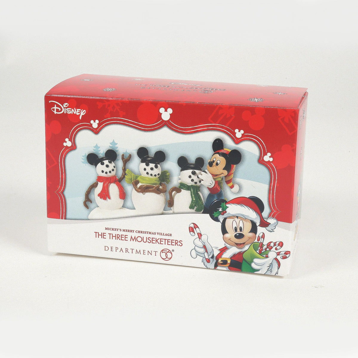 Figura Disney: Los tres muñecos de nieve de Mickey