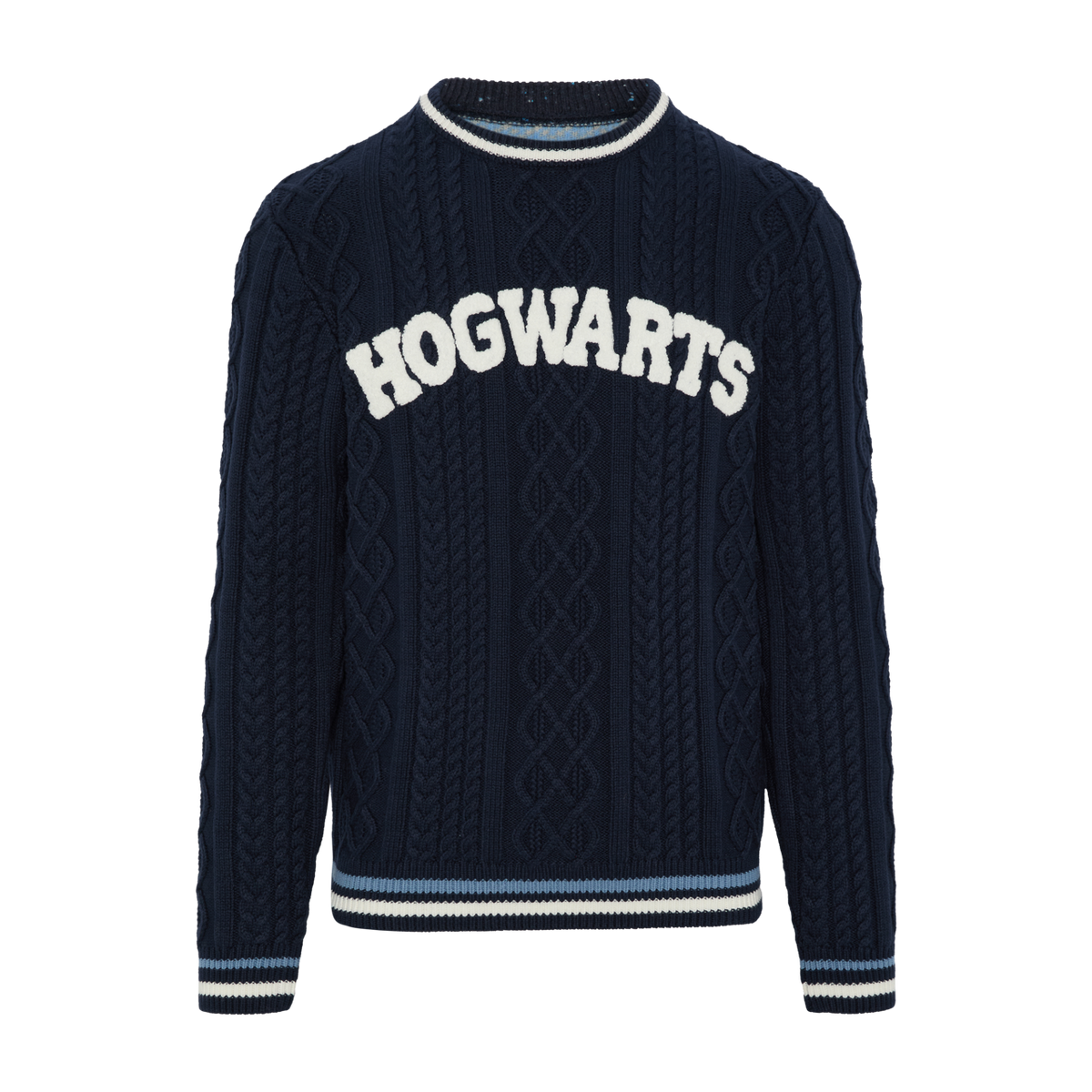Polerón de tejido trenzado Hogwarts