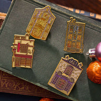 Set de pines navideños Diagon Alley
