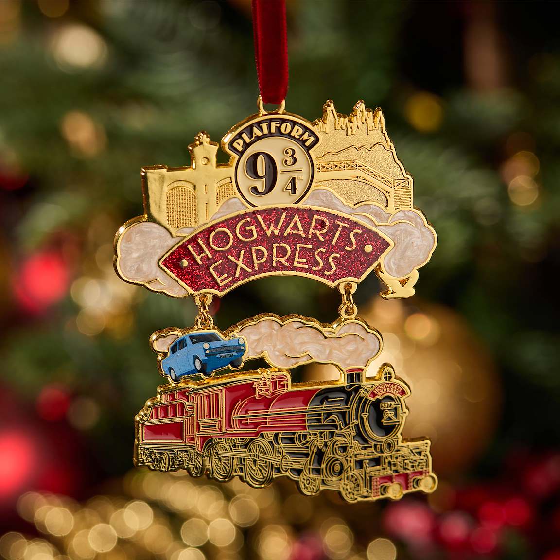 Adorno metálico Hogwarts Express