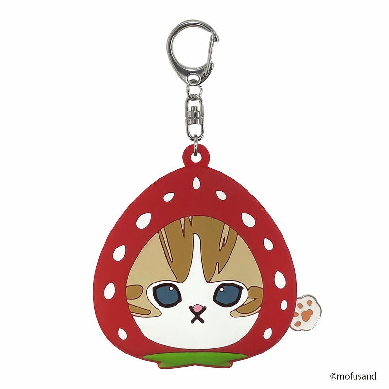 Mofusand: mini estuche de silicona Gato Frutilla