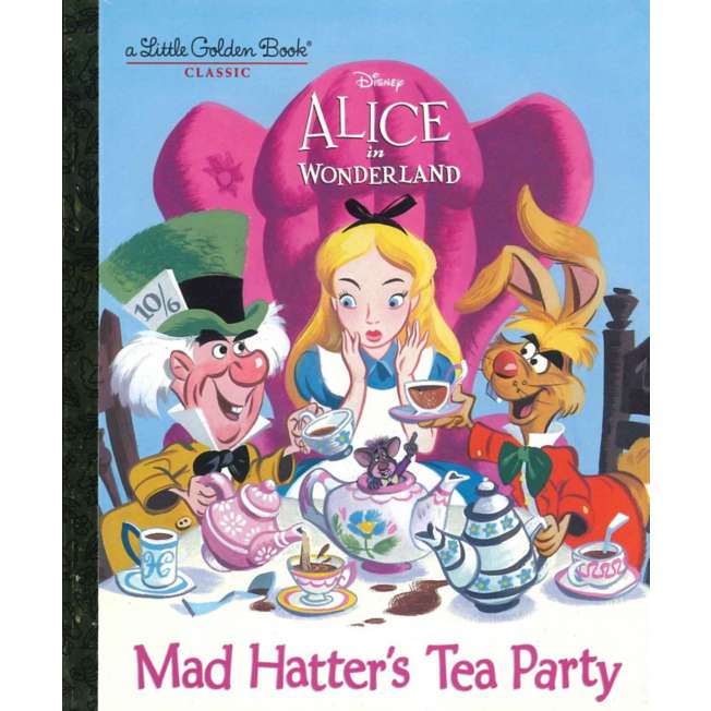 Libro ilustrado: La merienda de Alicia y el Sombrerero Loco